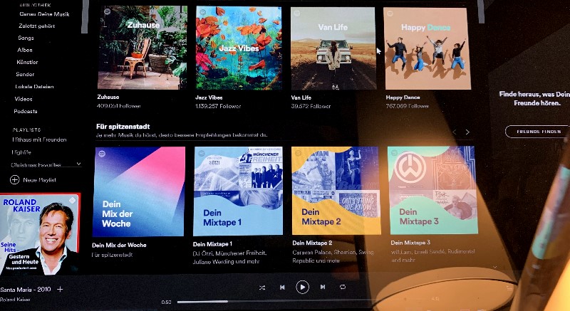 Spotify ist im Geschäft verboten